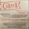 The Corner - Free Music Sampler November '99
