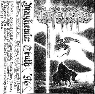 Morrigan - Mayhemic Truth '96 (as Mayhemic Truth) (demo)