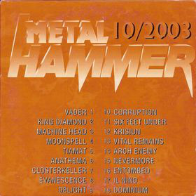 Various - Metal Hammer Magazine (PL) - Metal Hammer 10/2003