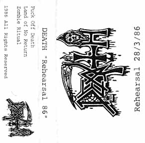 Death - Rehearsal 28/3/86 (demo)
