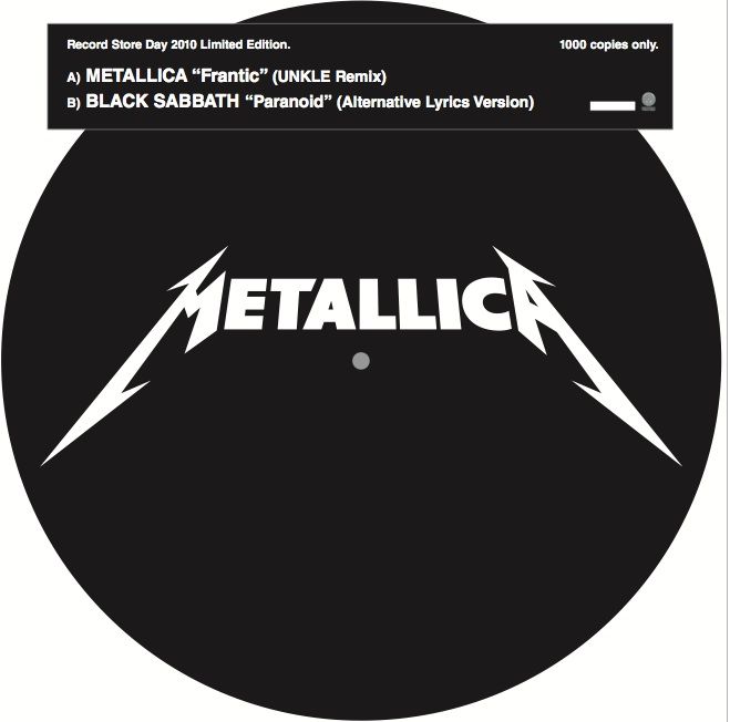 Metallica - Split with Black Sabbath